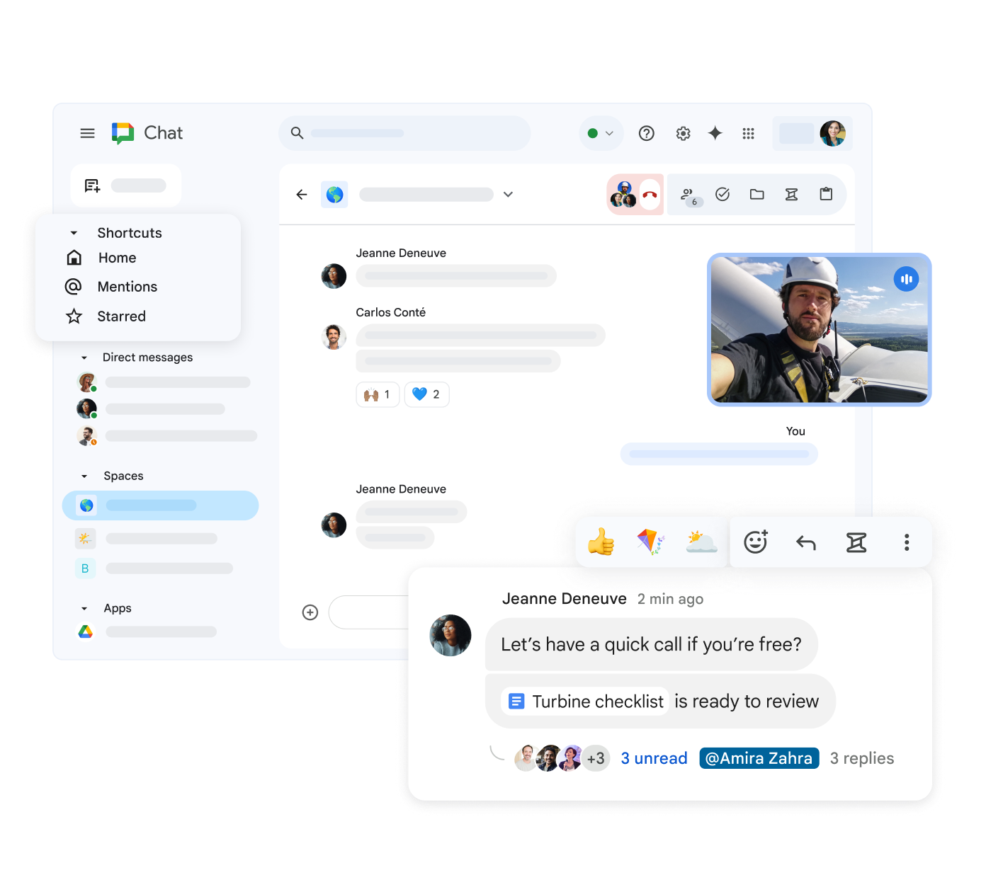 Completely secure. Messaging and team collaboration